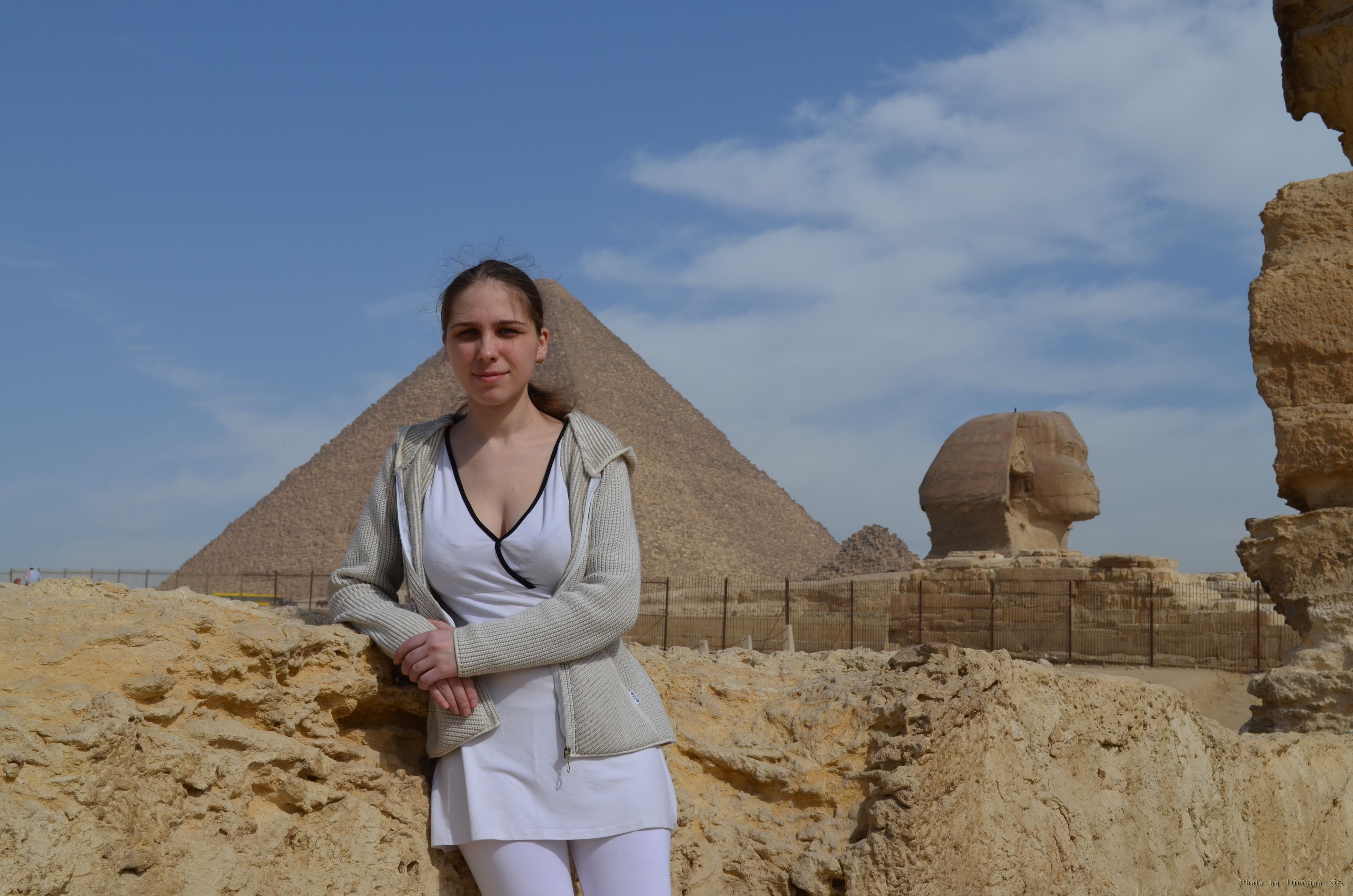 мы с женой в египте